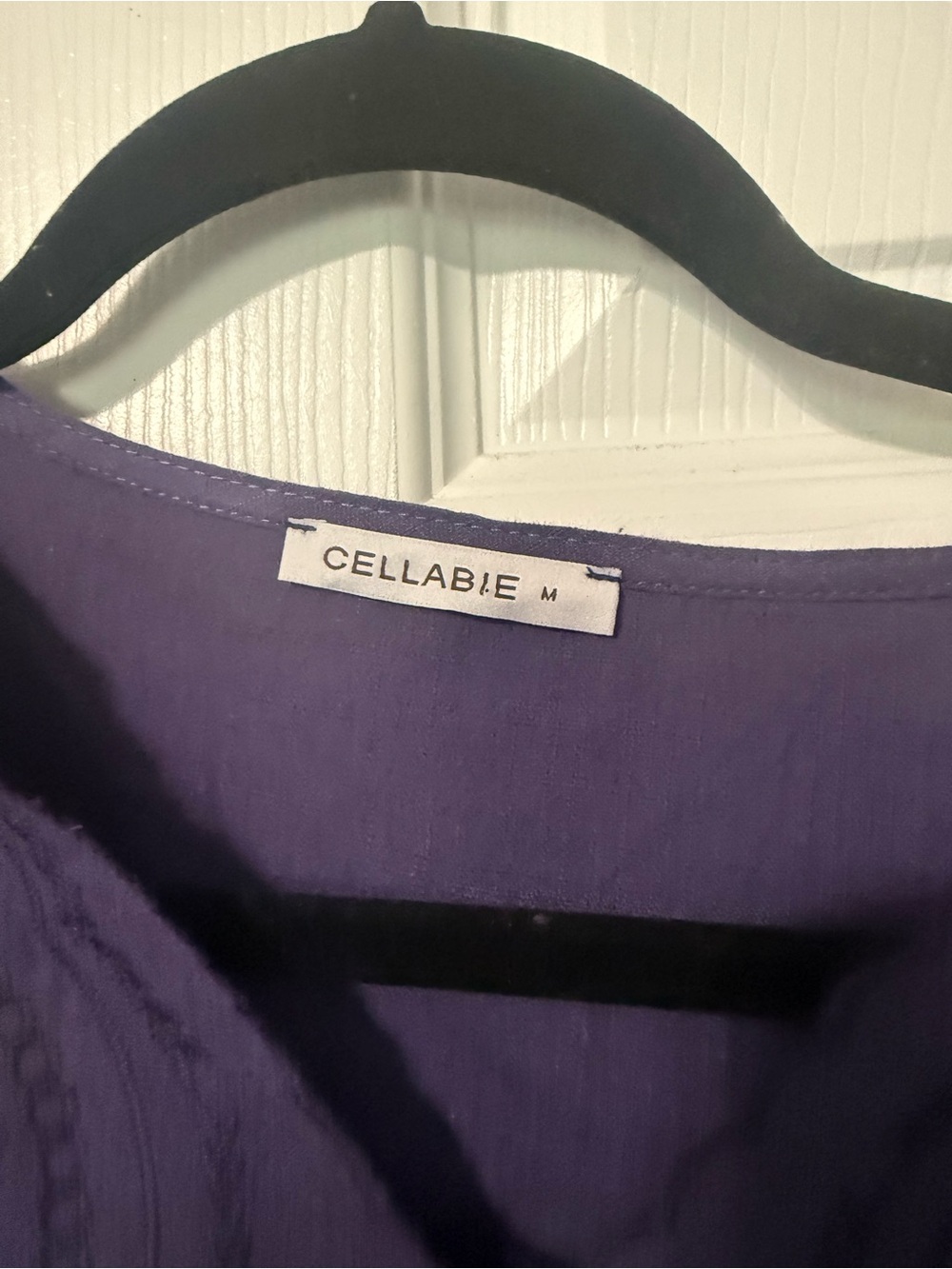 Cellabie Cotton Blend Embroidered Tunic- M - Picture 3 of 7